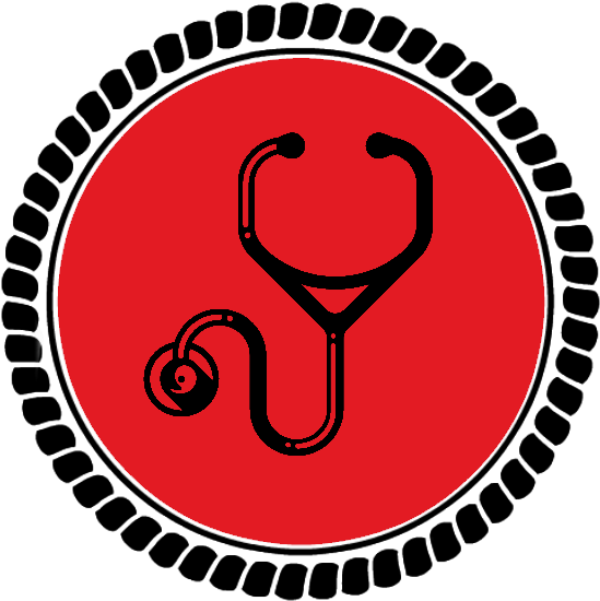 Anchor Stethoscope Logo With No Lettering- Fixedred - Free Samples With Every Order (577x562), Png Download