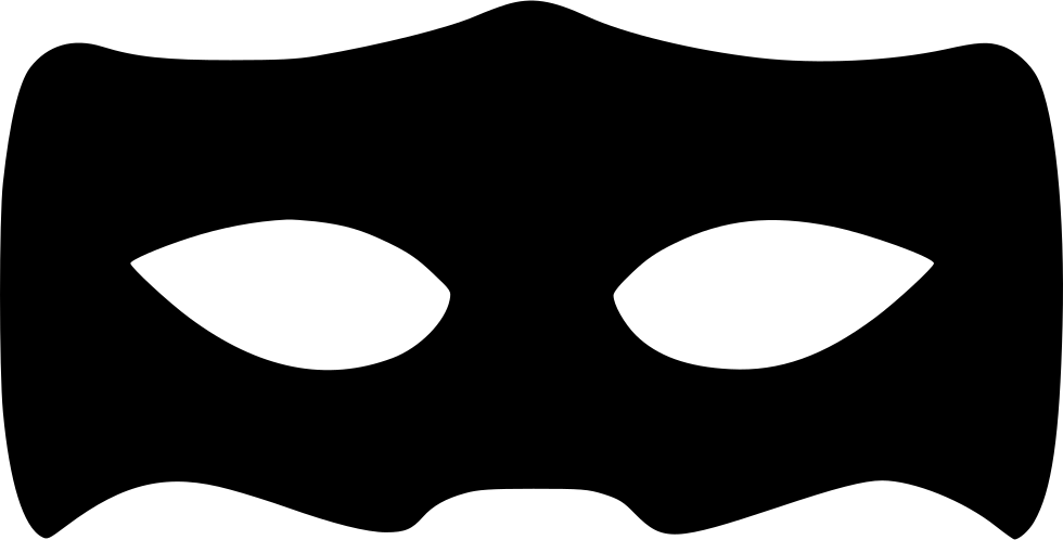 Man Incognito Face Secret - Incognito Icon Svg (980x498), Png Download