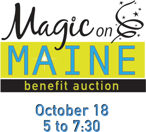 Magic On Maine Benefit Auction Square - Maine (600x599), Png Download