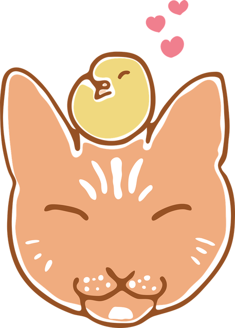 Cats-the Unsuspected Chicken Predator - Canary And Kitty Friends Tote Bag (457x639), Png Download