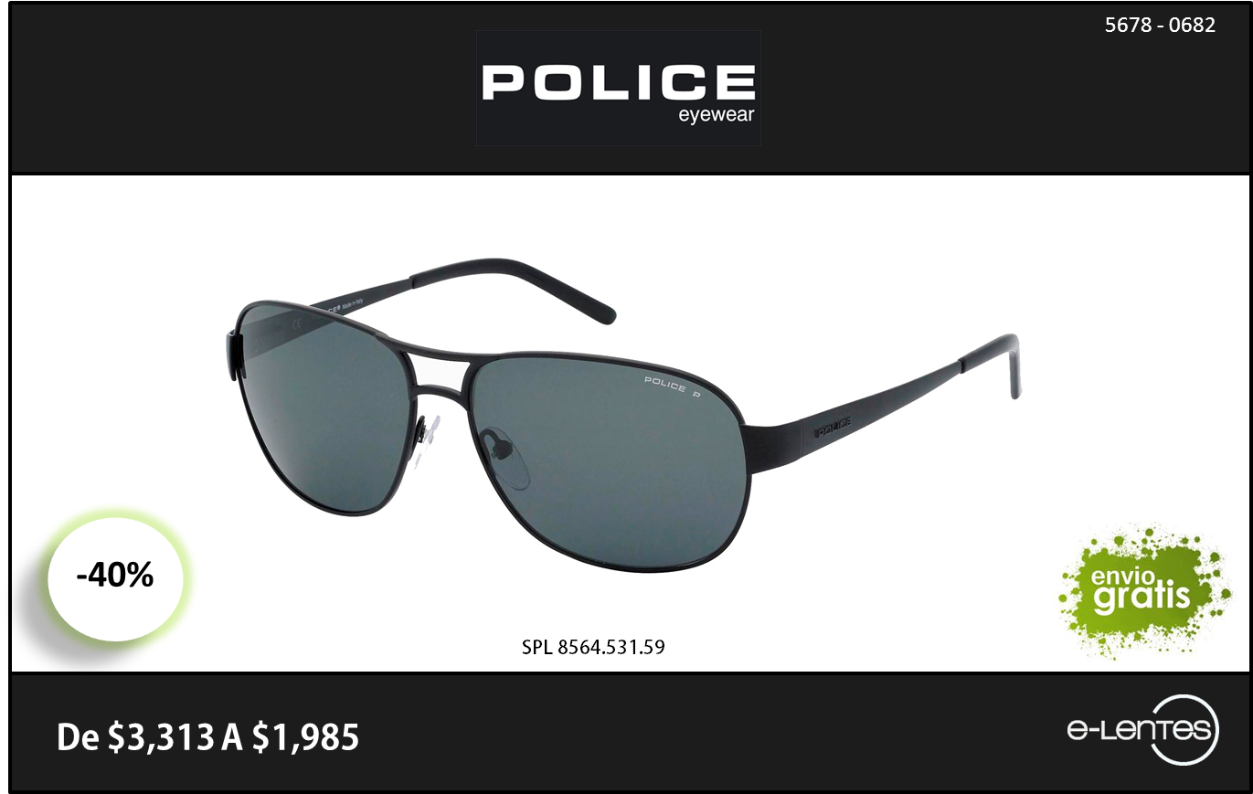 40% De Descuento Y Envío Gratis En Este Modelo De Police - Sunglasses (1378x868), Png Download