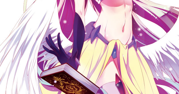 No Game,no Life - Jibril No Game No Life Render (620x325), Png Download