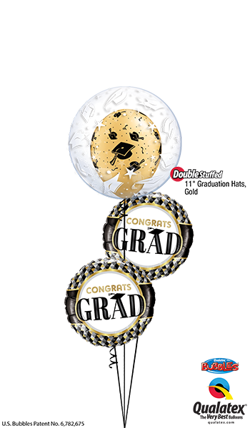 Give Your Grad A Stylish Gift After They've Tossed - 15cm Qualatex Quick Link Balloons Assorted Colours (350x600), Png Download