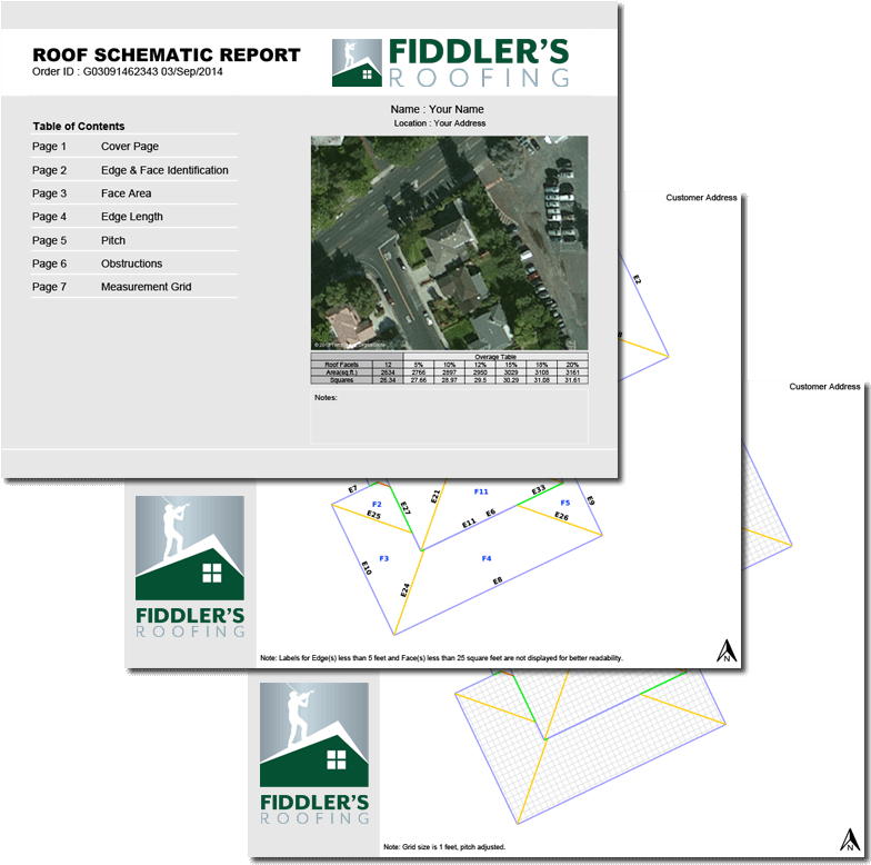 Satelite Roof Measurement - Orlando (510x510), Png Download