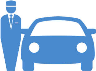 Parking Icon Png - Valet Parking Icon Png (350x350), Png Download