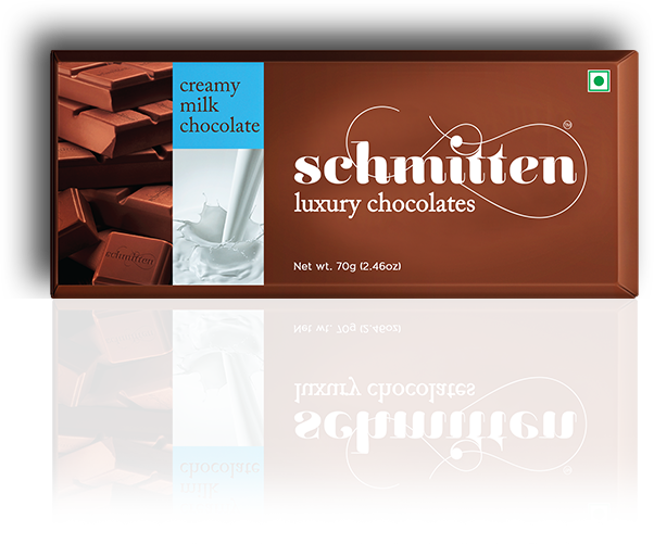 Luxury Creamy Milk Chocolate - Schmitten Milk Chocolate (602x501), Png Download