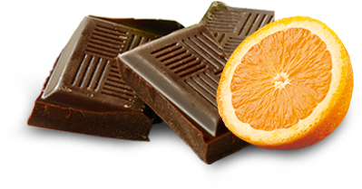 Dark Chocolate Orange Protein Bar - Dark Chocolate And Orange (527x340), Png Download