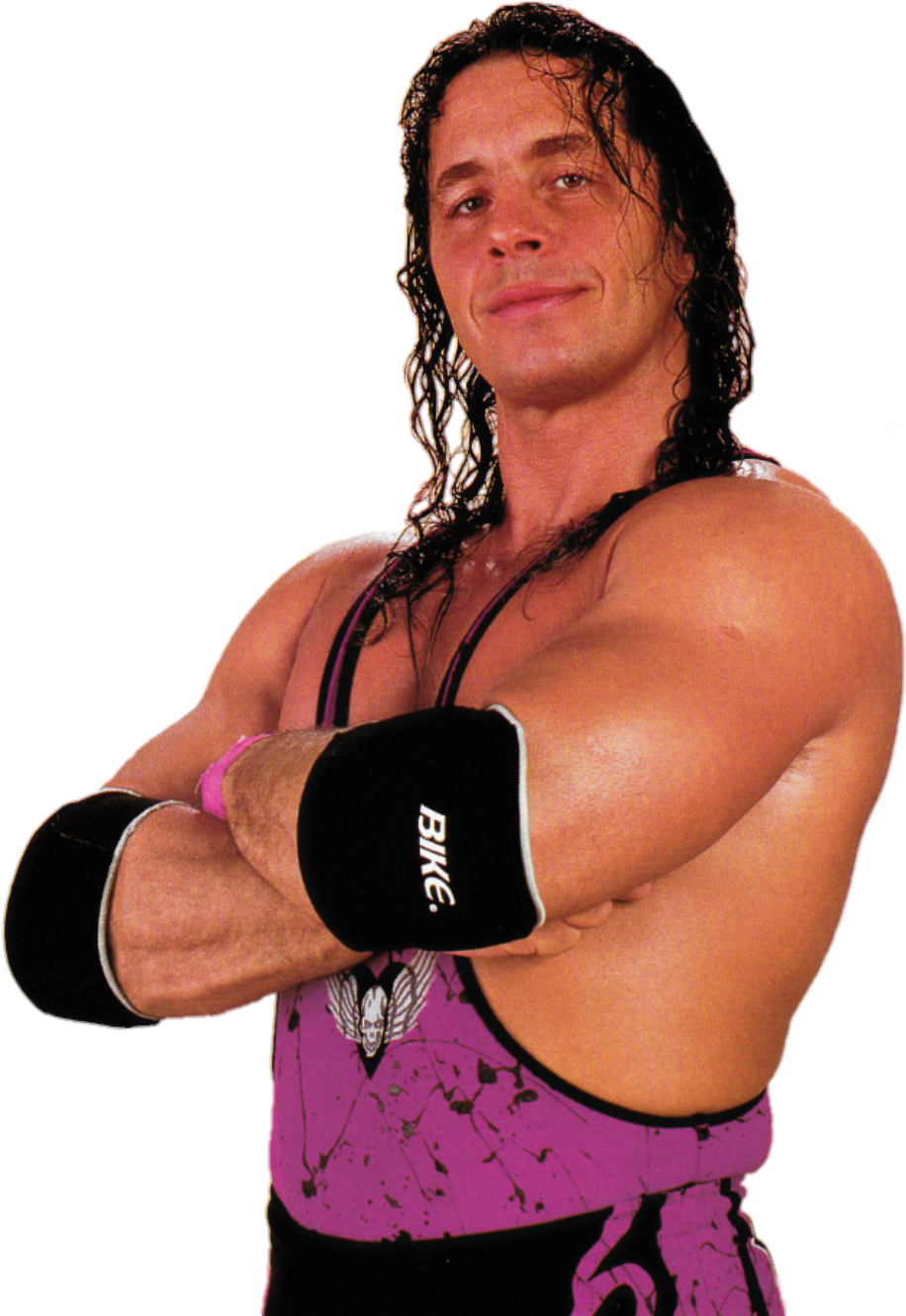 Bret Hart Png Clipart Background - Wwe Bret Hart Png (1024x1330), Png Download