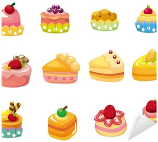 Cartoon Cake (400x400), Png Download
