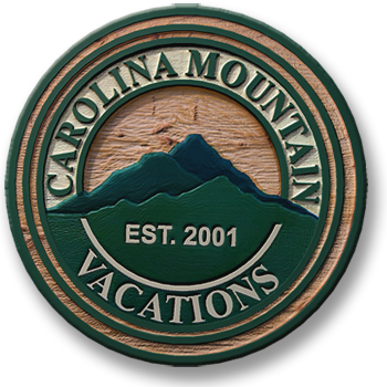 Official Carolina Mountain Vacations Logo - Emblem (350x350), Png Download