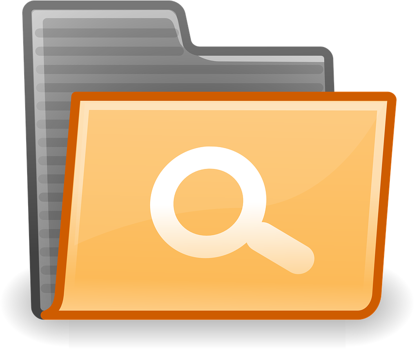 Search, Search Results, Directory, Folder, Icon - Search Folder Png Vector (866x720), Png Download