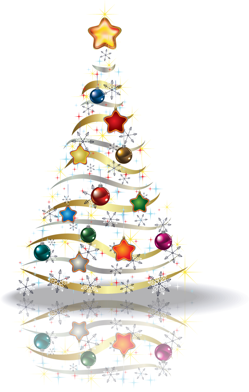 Free Download Christmas Trees Transparent Clipart Christmas - Christmas Tree Png Transparent (822x1280), Png Download