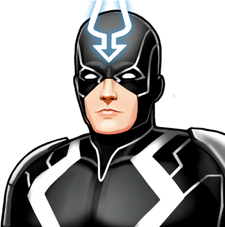 Black Bolt Rank 5 Icon - Marvel Avengers Academy Black Bolt (508x452), Png Download