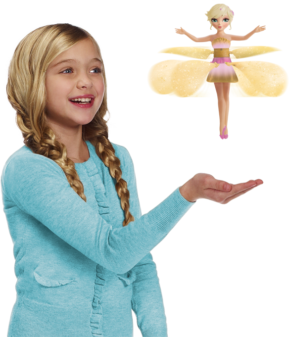 Sunbeam Fairy - Generic Beauty Angel Flying Infrared Doll Toy (584x681), Png Download