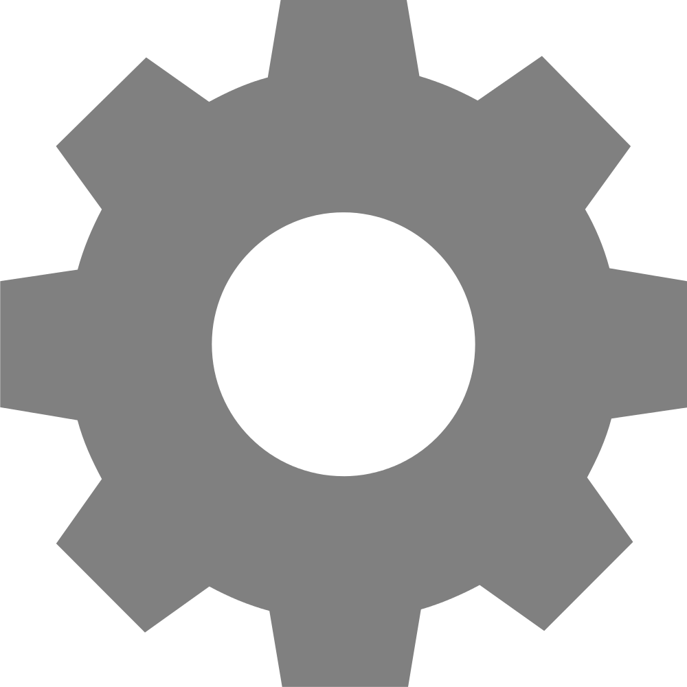 Wmf Agora Settings - Gear Icon (1000x1000), Png Download