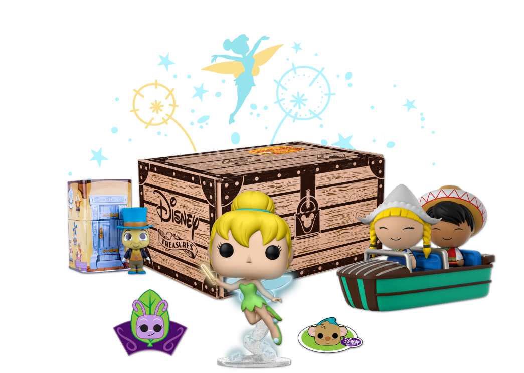 Funko Disney Treasure Box (1046x754), Png Download