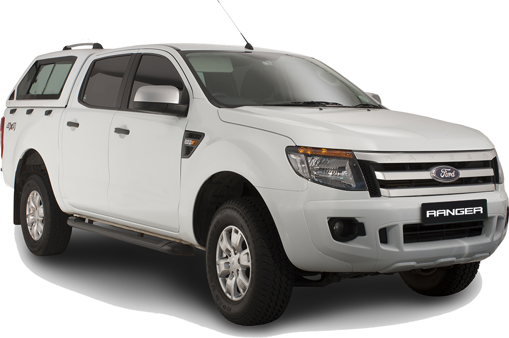 Ford Ranger White Png With Shadow Rental Vehicles - Toyota Vvti Bakkies Pmb (1000x664), Png Download