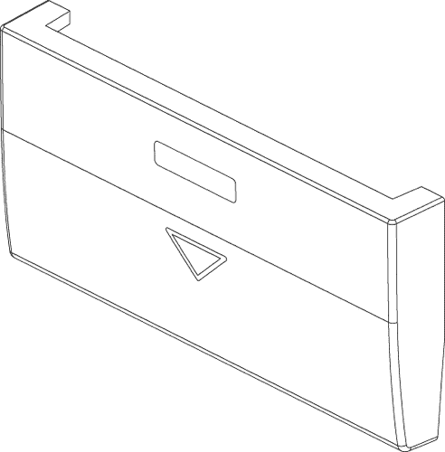 3d View - Drawer (492x500), Png Download