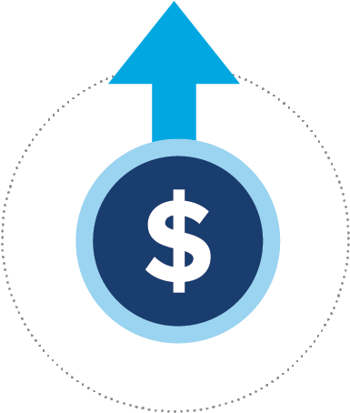 Sparkline Scorecard Helps Deliver Double-digit Revenue - Circle (591x591), Png Download