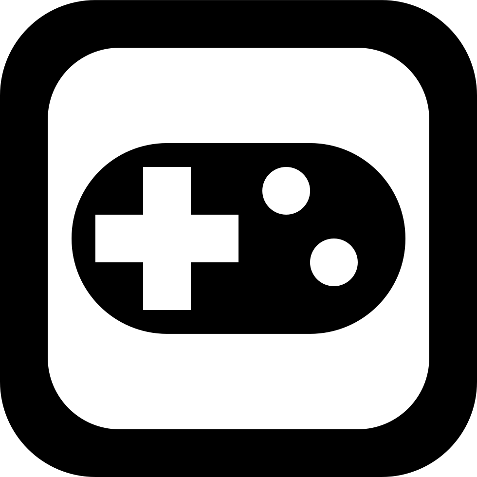 Video Games - - Icone Restaurant (980x980), Png Download