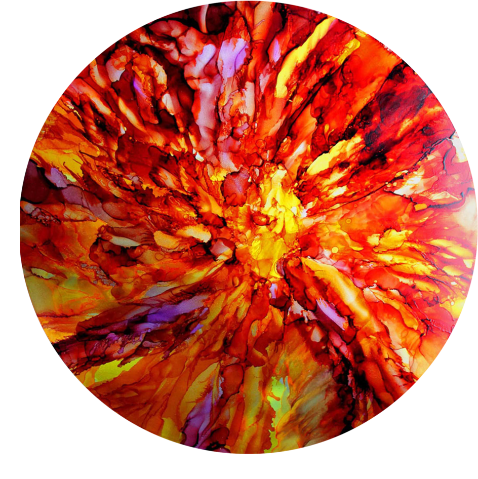 Fire Burst - Visual Arts (1000x998), Png Download