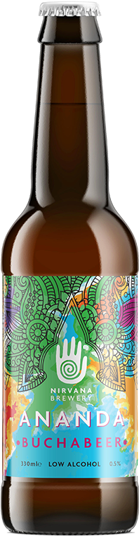 Ananda Is A No Alcohol Beer With A Twist, We Believe - Nirvana Mantra Beer (550x850), Png Download
