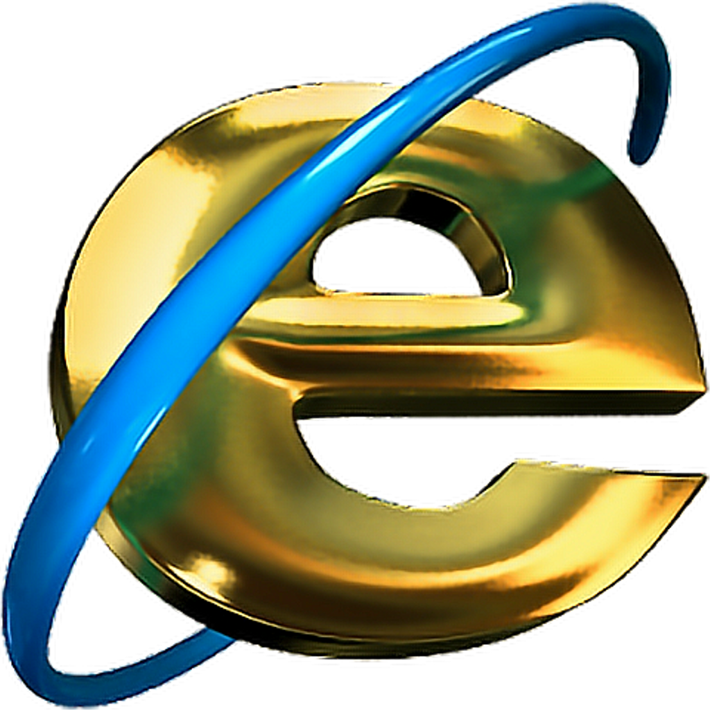 Internetexplorer Internet Explorer Icon Aesthetic Tumbl - Internet Explorer Tshirt (1024x1024), Png Download