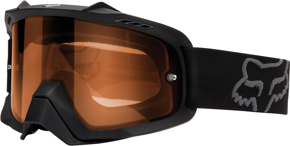 2018 Foxair Space Enduro Goggles Classic Black With - Fox Airspace Sand Goggles (1000x1000), Png Download
