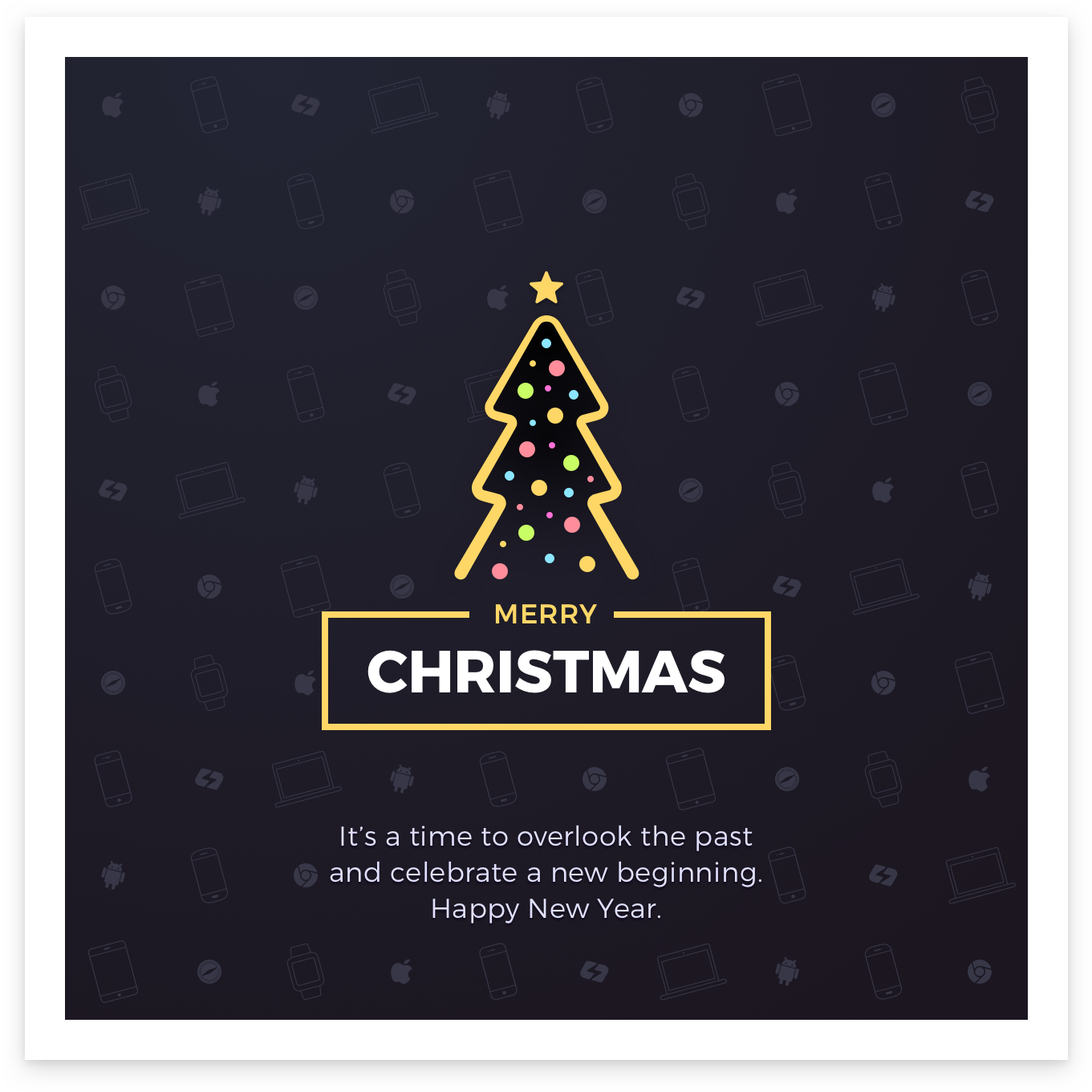 Merry Christmas And Happy New Year - Christmas Day (1400x1400), Png Download