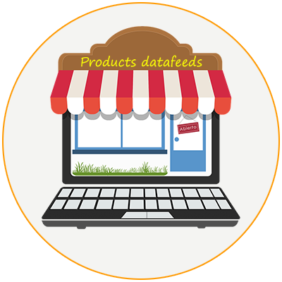 Datafeed To Rss - Shop Online Vector Png (400x400), Png Download