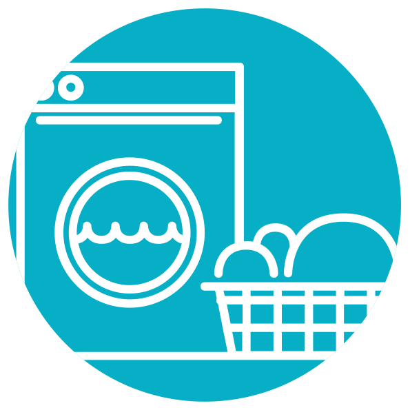 Laundry & Dry Cleaning Laundry & Dry Cleaning - Laundry (595x595), Png Download