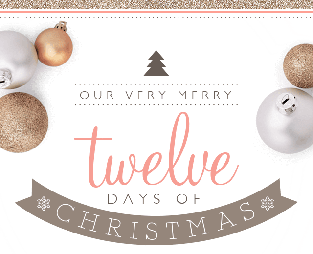 Our Very Merry Twelve Days Of Christmas - Needle And Thread (640x520), Png Download