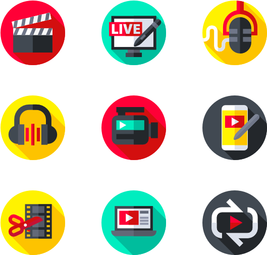 Audio And Video Edition - Icon (600x564), Png Download