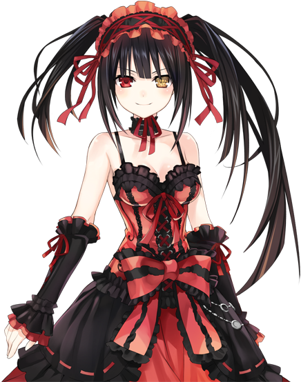 Tumblr Mhg30rya4l1s16y2do1 500 - Date A Live Waifu (436x576), Png Download
