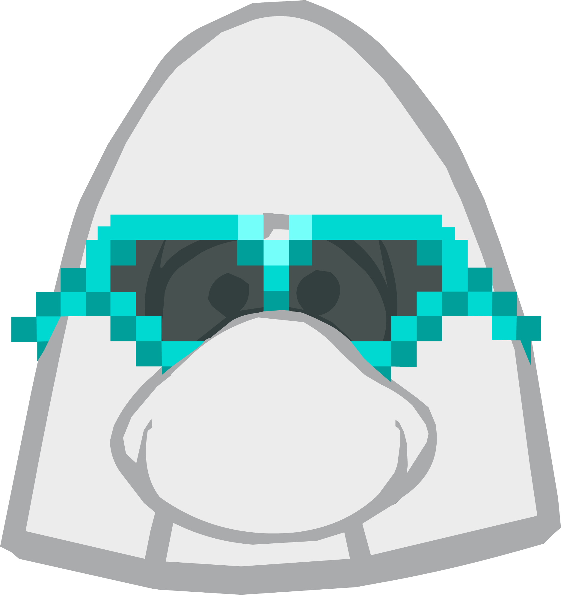 Clothing Icons 2149 - Club Penguin The Flip (1872x1983), Png Download