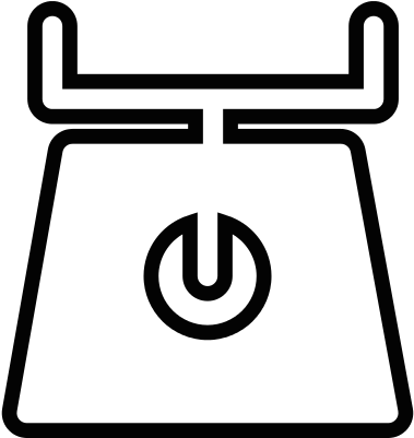 Grocery Weight Scale Vector - Scalable Vector Graphics (400x400), Png Download