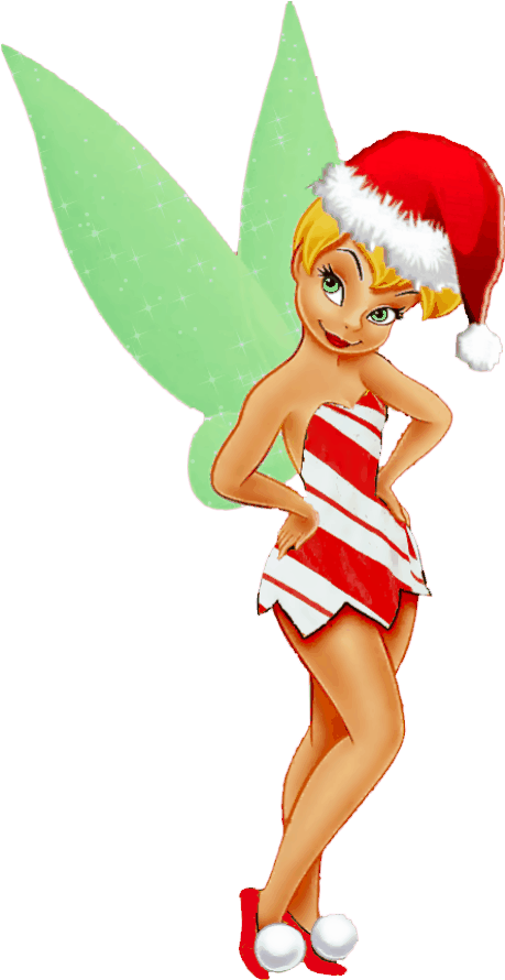 Tinkerbell Png Clipart Picture - Christmas Tinkerbell (669x928), Png Download