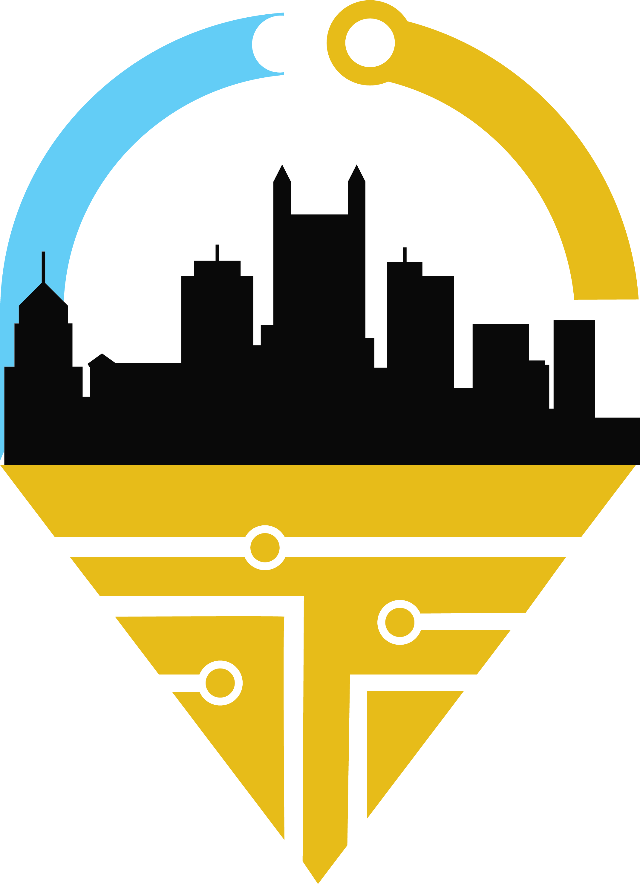 Registration - City Of Pittsburgh Silhouette (2142x2958), Png Download