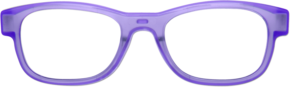 Purple Glasses Png - Plastic (1000x301), Png Download