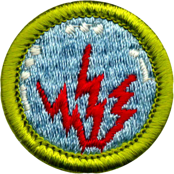 Radio Merit Badge - Radio Merit Badge Png (600x600), Png Download