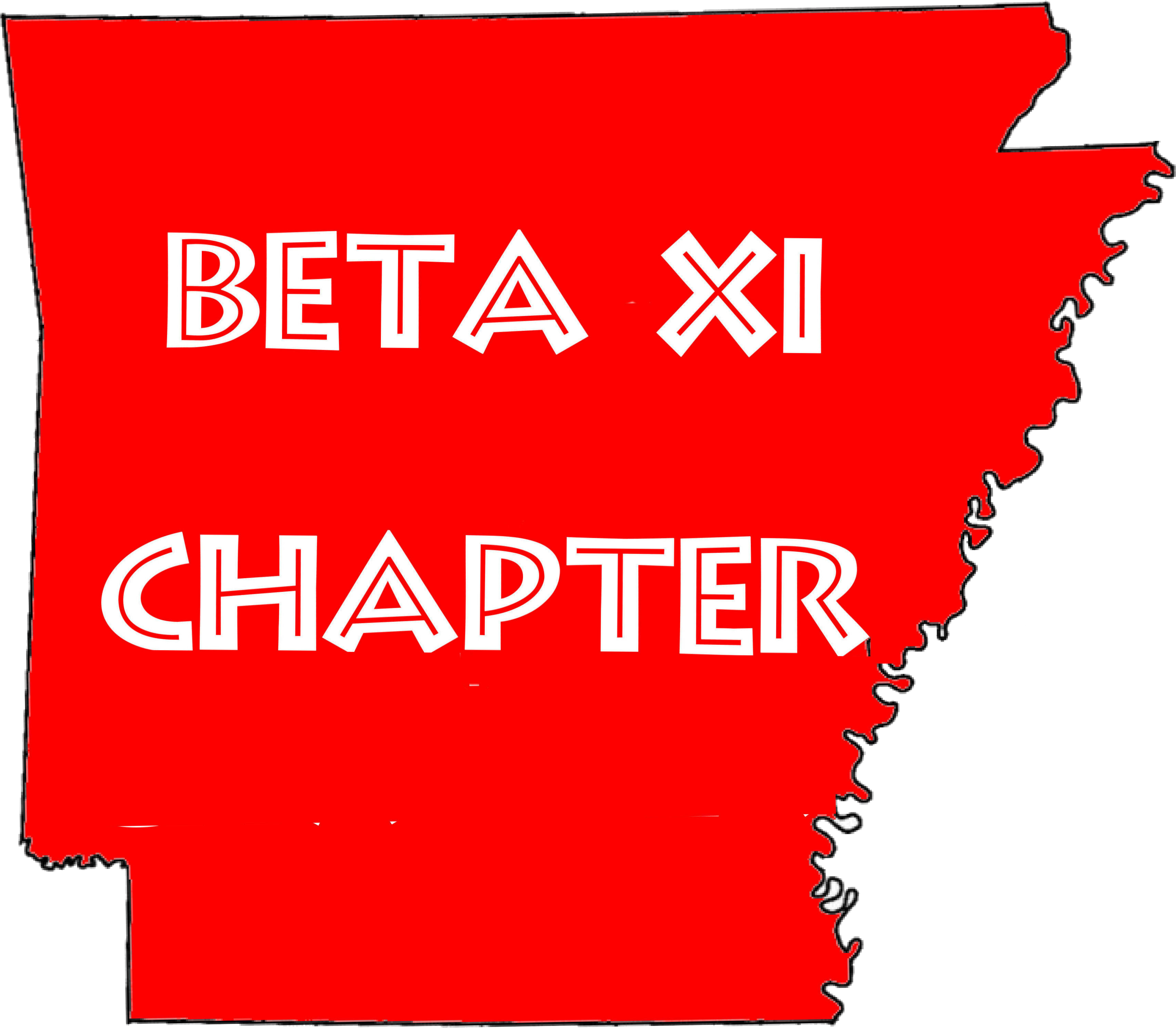 Dkg Arkansas-beta Xi Chapter - Texas (3427x2996), Png Download