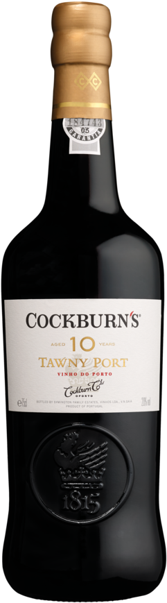 10 Year Old Tawny - Cockburn's Port House (283x887), Png Download