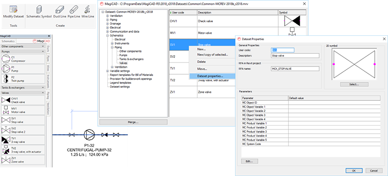 Adding Symbols To Schematic Drawings And Define Symbol - Schematics Magicad (800x363), Png Download