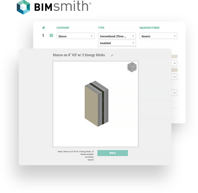 Build Revit Wall Systems With Fox Blocks Faster With - Configurator (662x645), Png Download