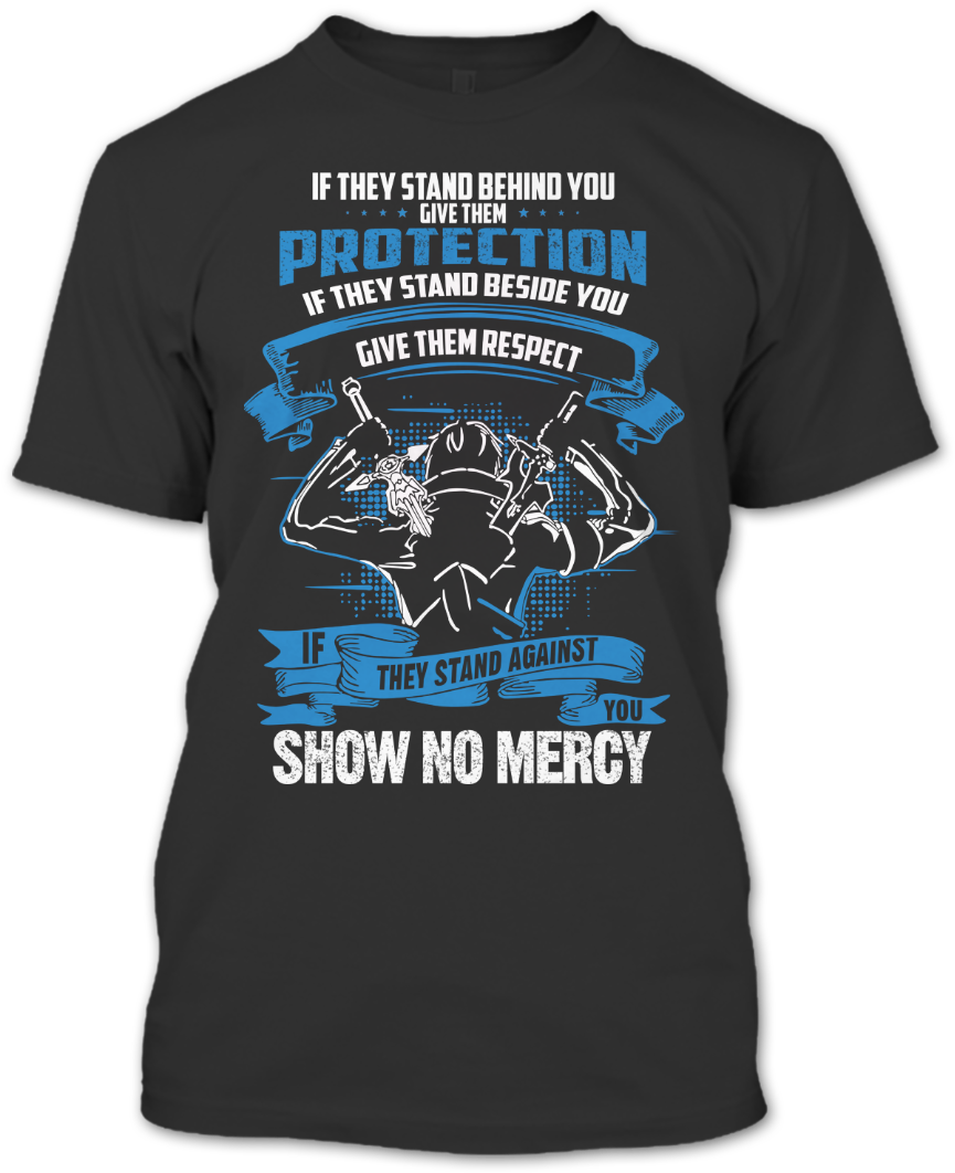 A Black T-shirt With The Shopify Logo - Star Wars Merry Christmas T Shirt (1080x1080), Png Download