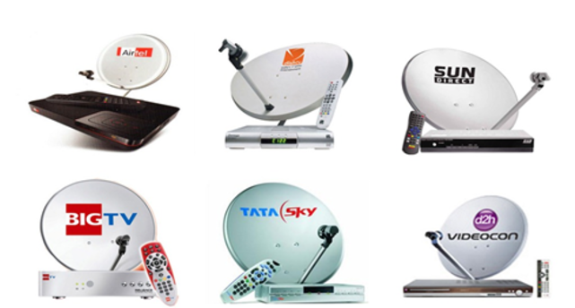 Get Best New Dish Tv Or Tata Sky, Videocon D2h Connection - Tata Sky (640x480), Png Download