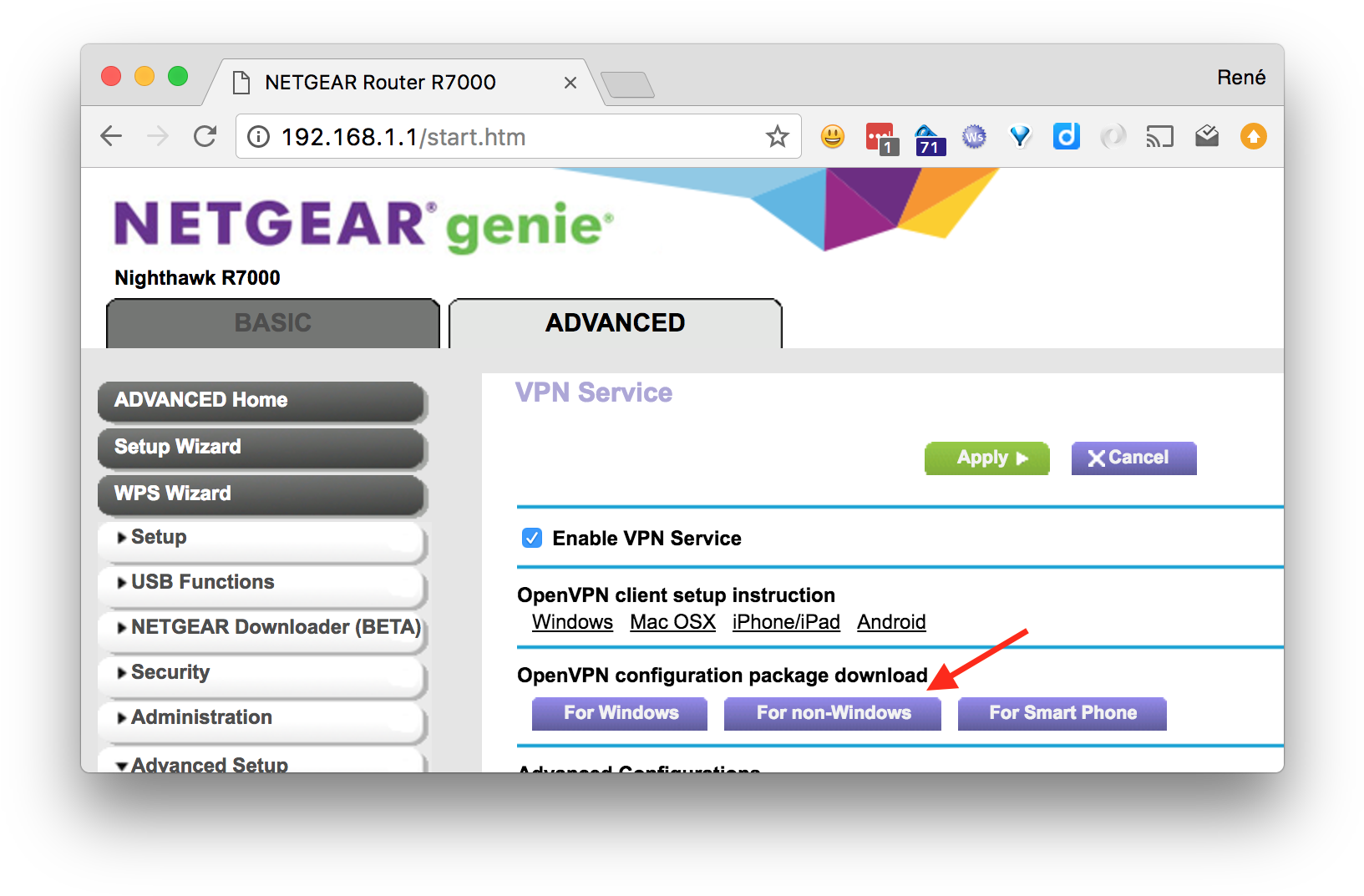 When That Is Done And The Router Has Rebooted, Go Back - Access Control Netgear (1664x1096), Png Download