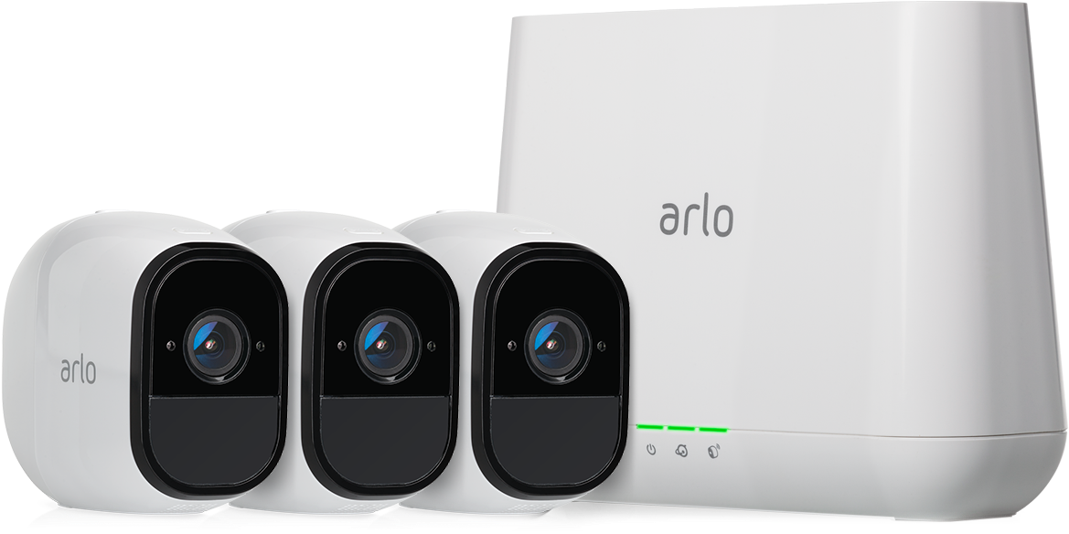 Vms4330 - Arlo Pro Security Camera (1168x600), Png Download