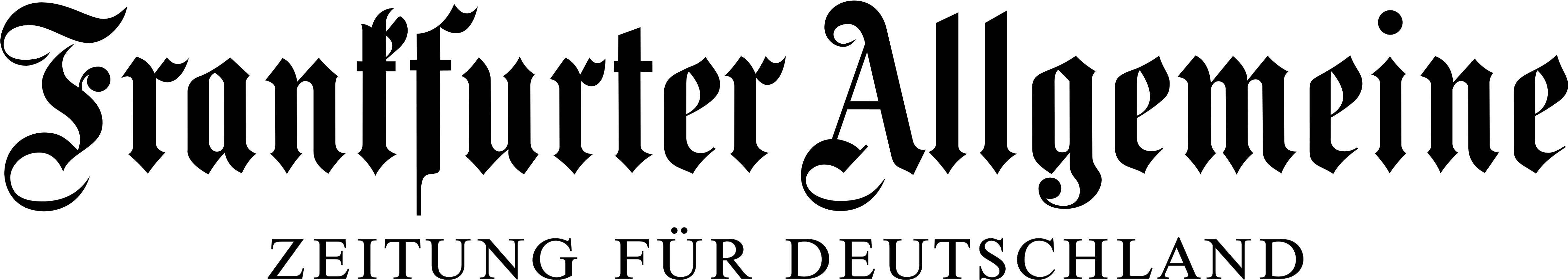 Travel Channel Logo Transparent - Frankfurter Allgemeine Zeitung Logo (5000x1056), Png Download