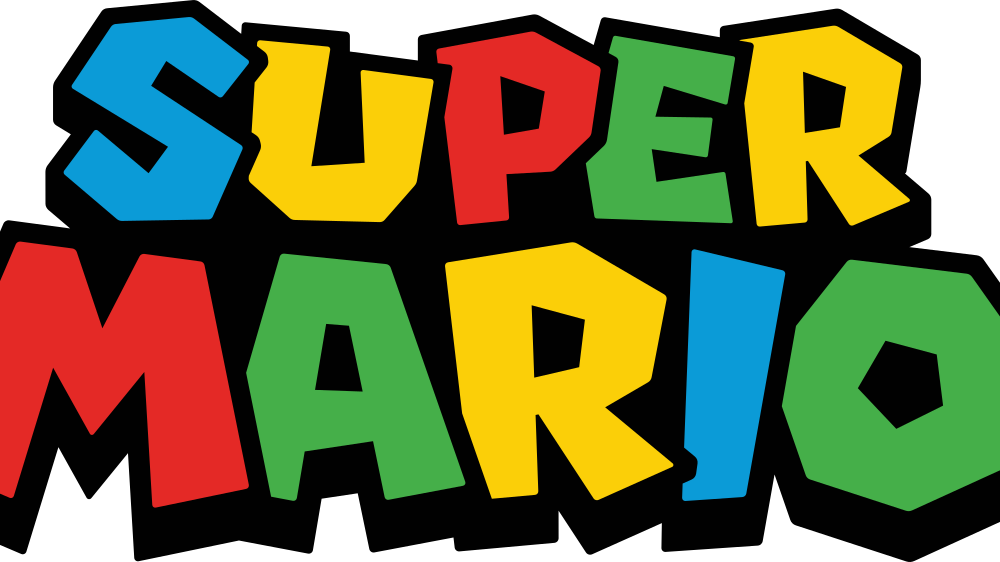 Super Mario Logo Png (1000x562), Png Download